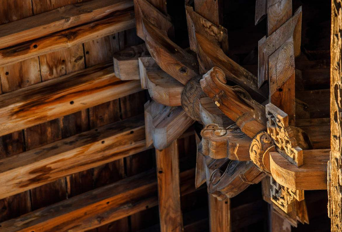 木结构建筑中榫卯技术